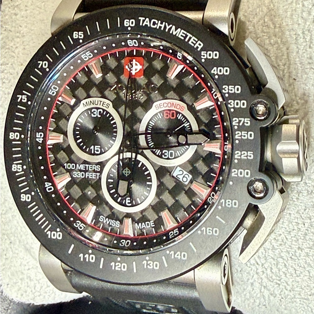 Zodiac ZMX-02 Speed Dragon Chronograph Date Sport Men’s Watch - Picture 3 of 7